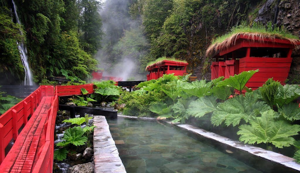 Termas Geométricas, Pucón spa